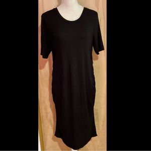 Time and Tru Maternity Size Large Tee Shirt Midi Dress - NWOT